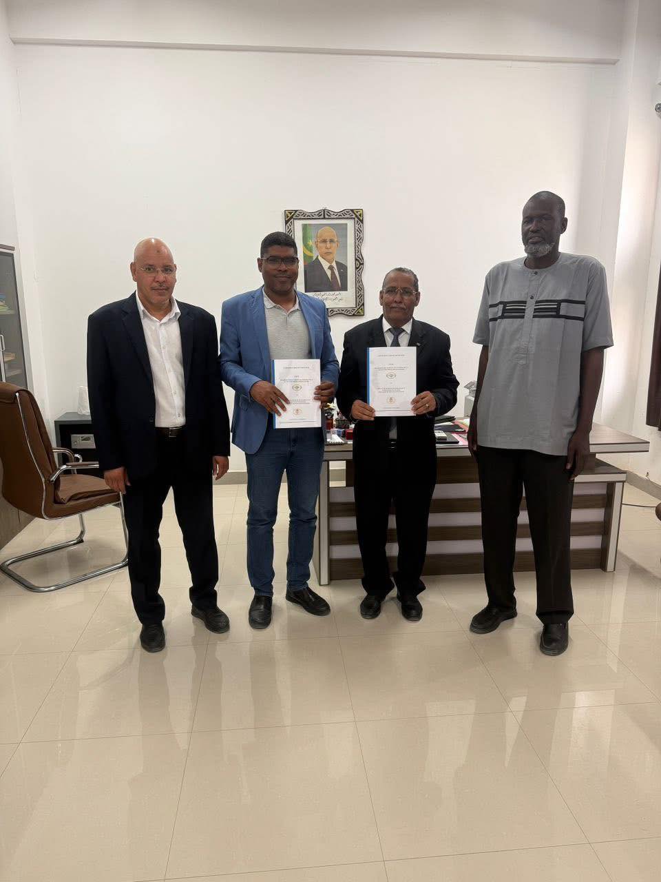 Signature d’une convention-cadre de coopération entre le LNCQM et la Faculté de Médecine de l’Université de Nouakchott